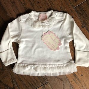 Baby Biscotti Ruffle Blouse 3M